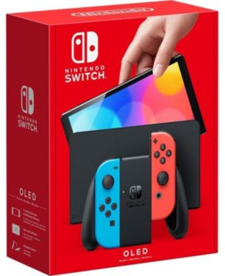 Nintendo Switch – OLED Model W/ White Joy-Con Console with Mario Kart 8  Deluxe Game - Limited Bundle - Import with US Plug 