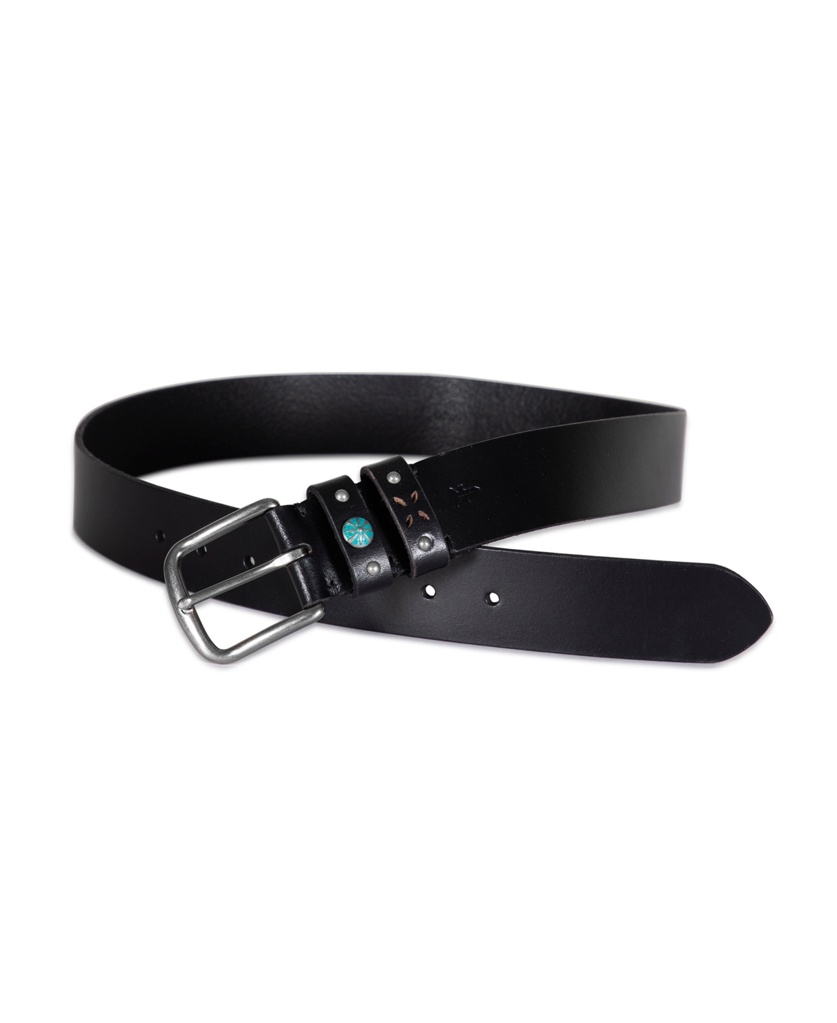 Shop Frye Women's Leather Belt In Black