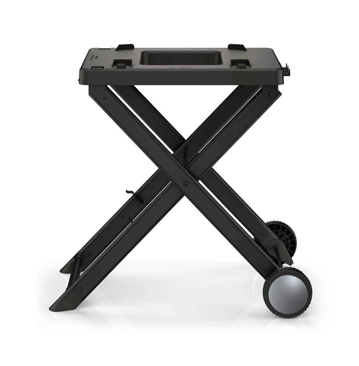 Wood Fire Collapsible Outdoor Grill Stand, Made for Ninja Wood Fire Grills, Xskstand - Black