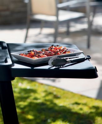 Wood fire Attachable Side Table with 3 Side Hooks, XSKUSSDTBL