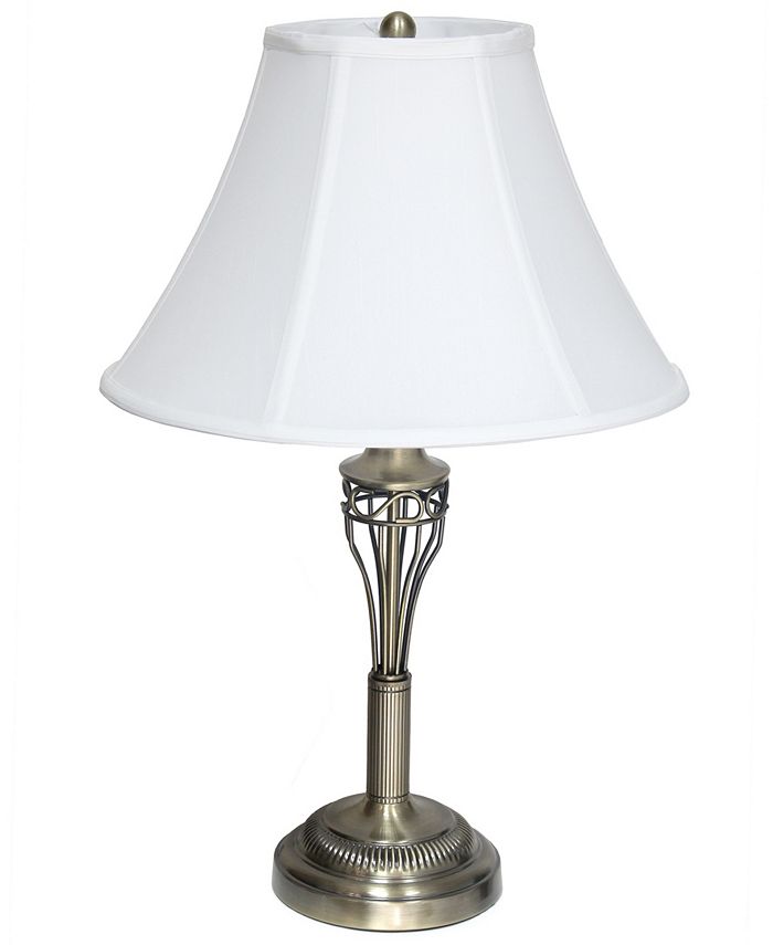 All The Rages Lalia Home Roma Classic 3 Piece Metal Lamp Set - Macy's