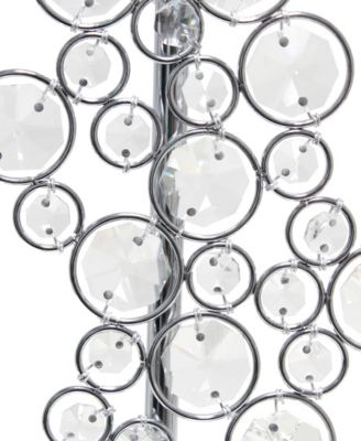 All The Rages Lalia Home Lumiluxxe 26.25" Tall Crystal Glitz And Table Lamp