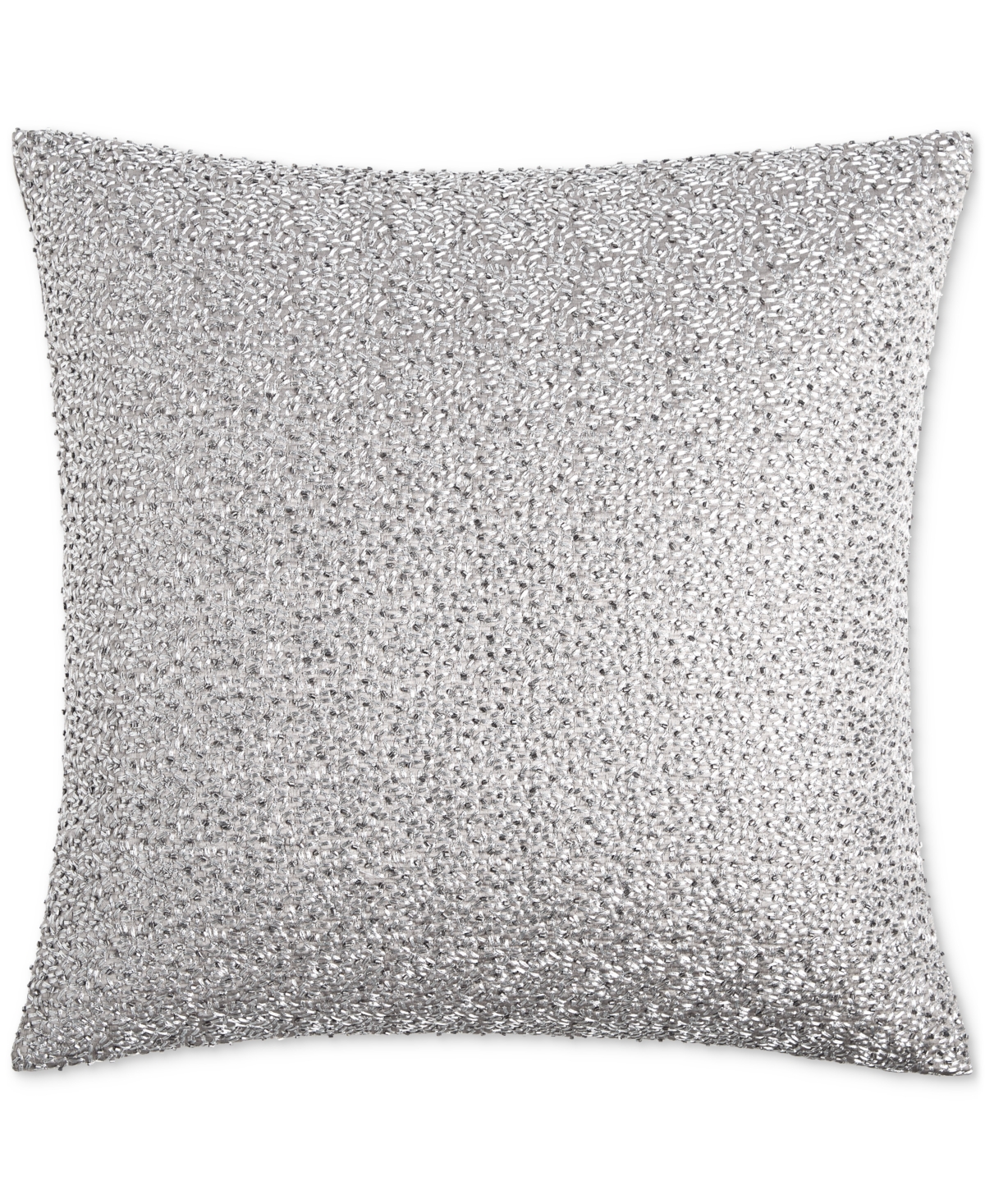 Hotel Collection Glint Decorative Pillow, 18" X 18", Created For Macy's In Charcoal