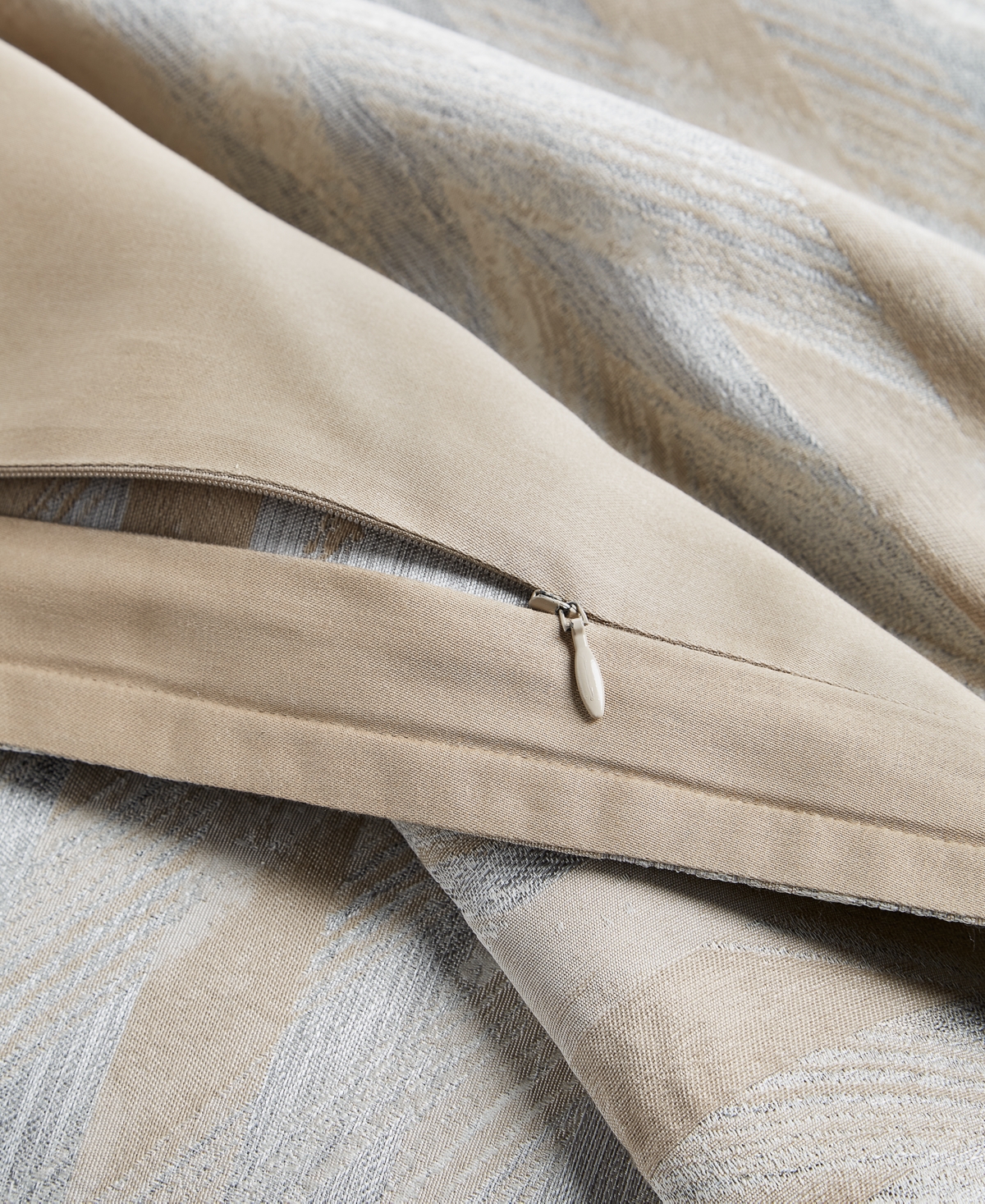 Hotel Collection Textured Chevron 3-pc. Comforter Set, Full/queen, Exclusively At Macy's In Gold