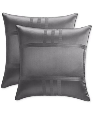 Structure Charcoal 2-Pc. Sham Set, European