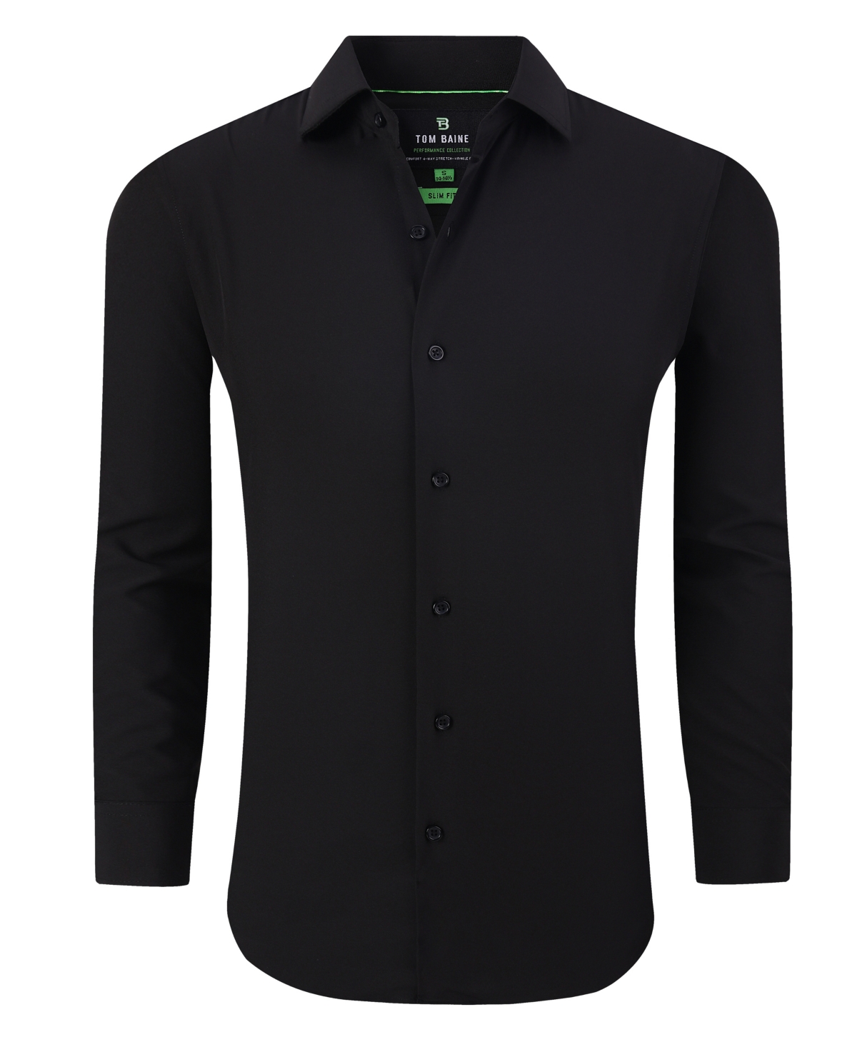 Men's Performance Stretch Solid Button Down Shirt - Light Purple