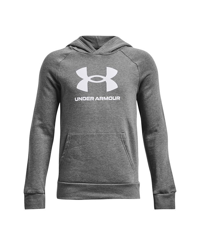 Under Armour Big Boys Rival Fleece Big Logo Hoodie