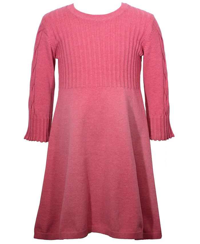 Bonnie Jean Big Girls Three Quarter Sleeved Full Fashioned Knit