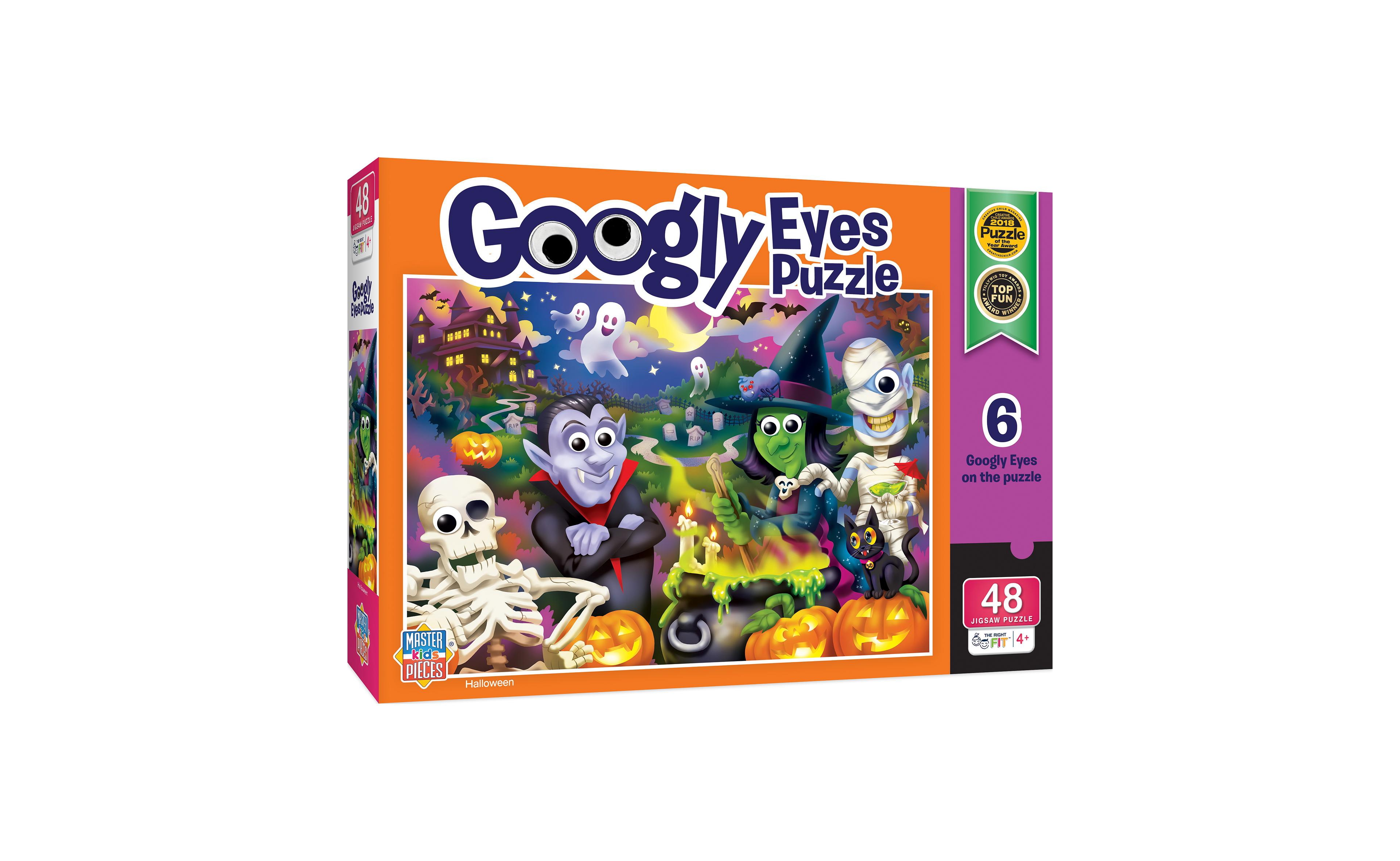 MasterPieces Googly Eyes - Freaky Friends 48 Piece Jigsaw Puzzle