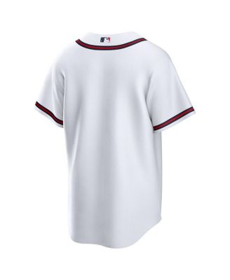Men's Atlanta Braves Official Blank Replica Jersey