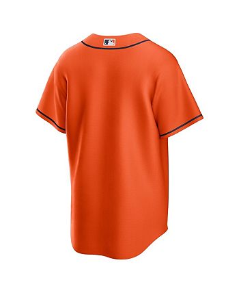 Nike Men's Houston Astros Official Blank Replica Jersey - Macy's
