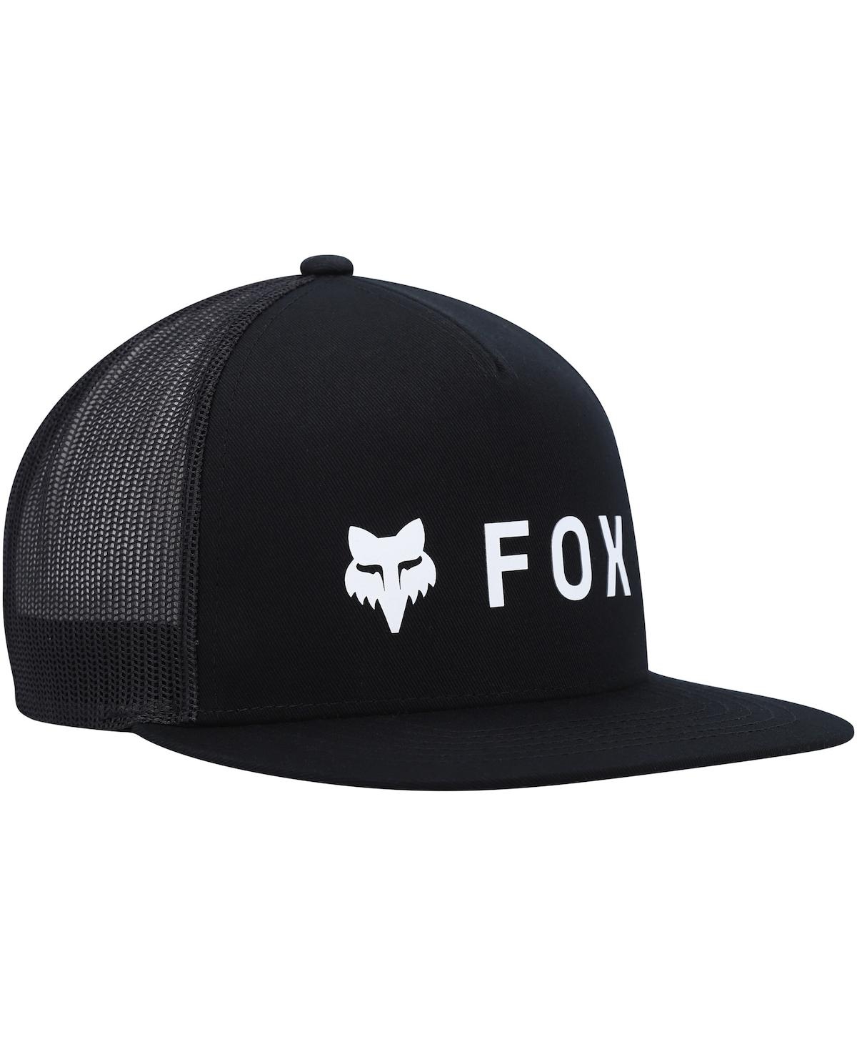 Shop Fox Men's  Black Absolute Mesh Snapback Hat
