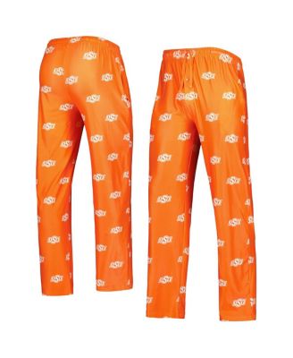 Men's Concepts Sport Orange Oklahoma State Cowboys Logo Flagship Allover  Print Pants