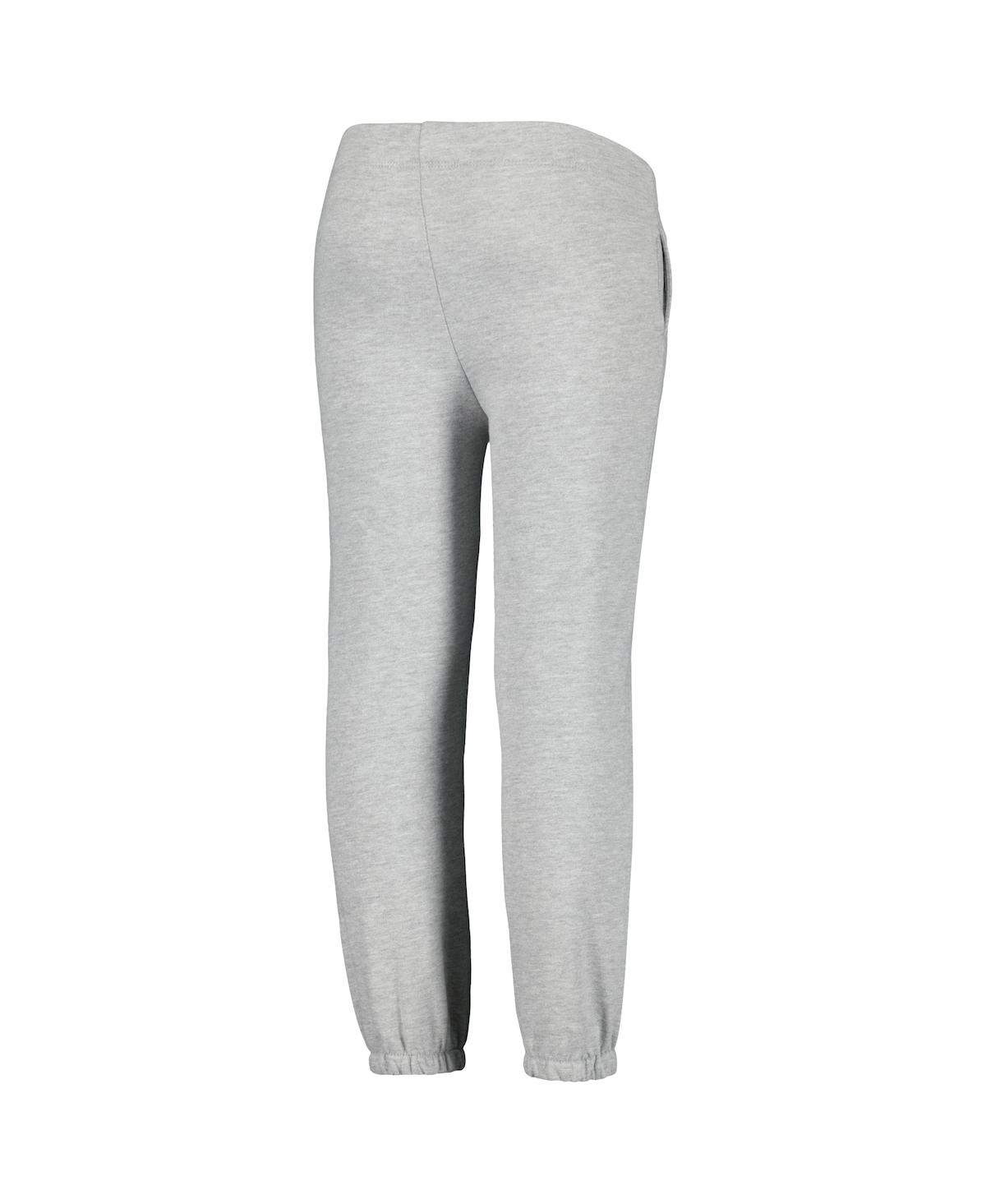 Shop League Collegiate Wear Big Boys  Heather Gray Michigan State Spartans Essential Pants