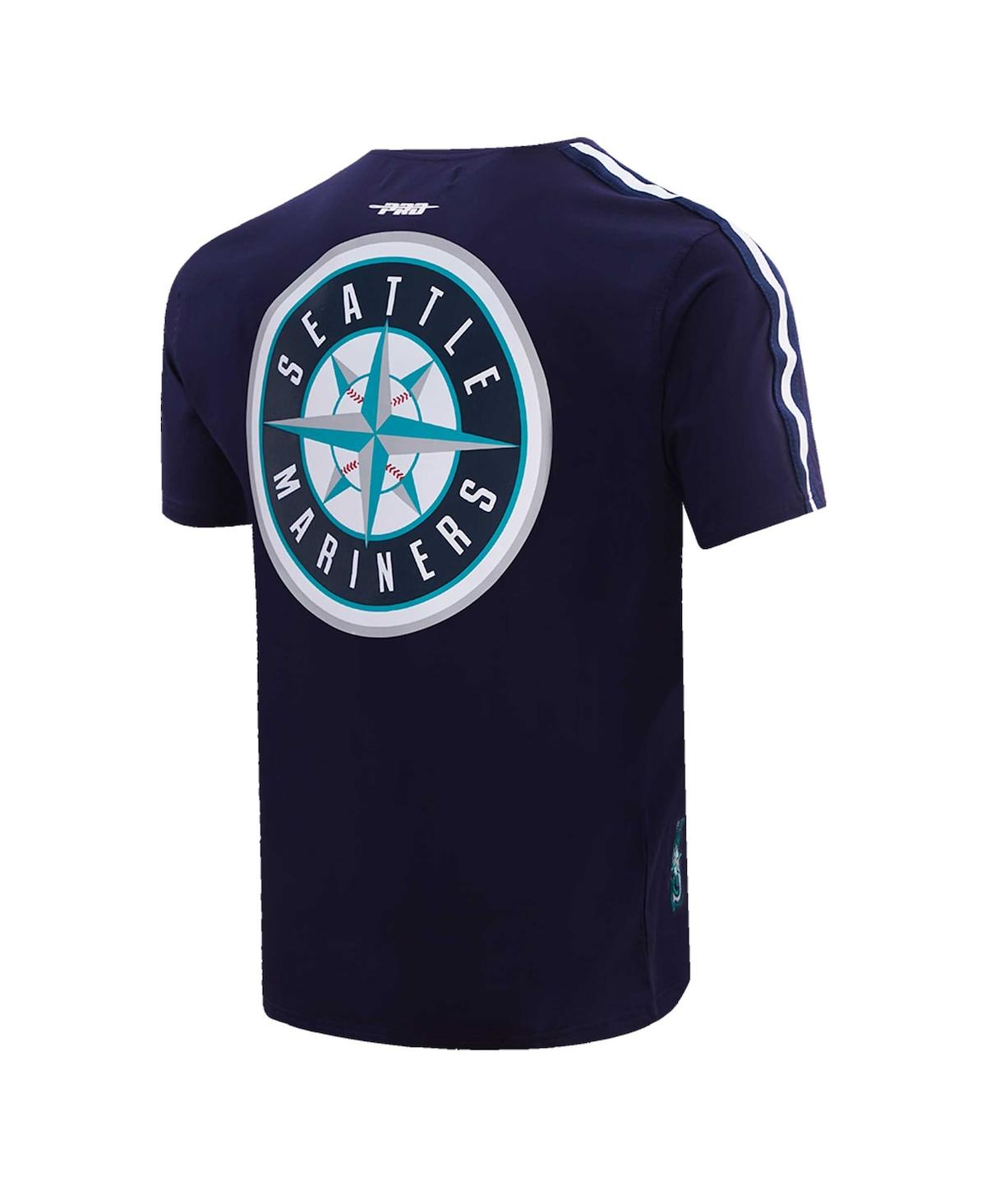 Shop Pro Standard Men's  Navy, Seattle Mariners Taping T-shirt