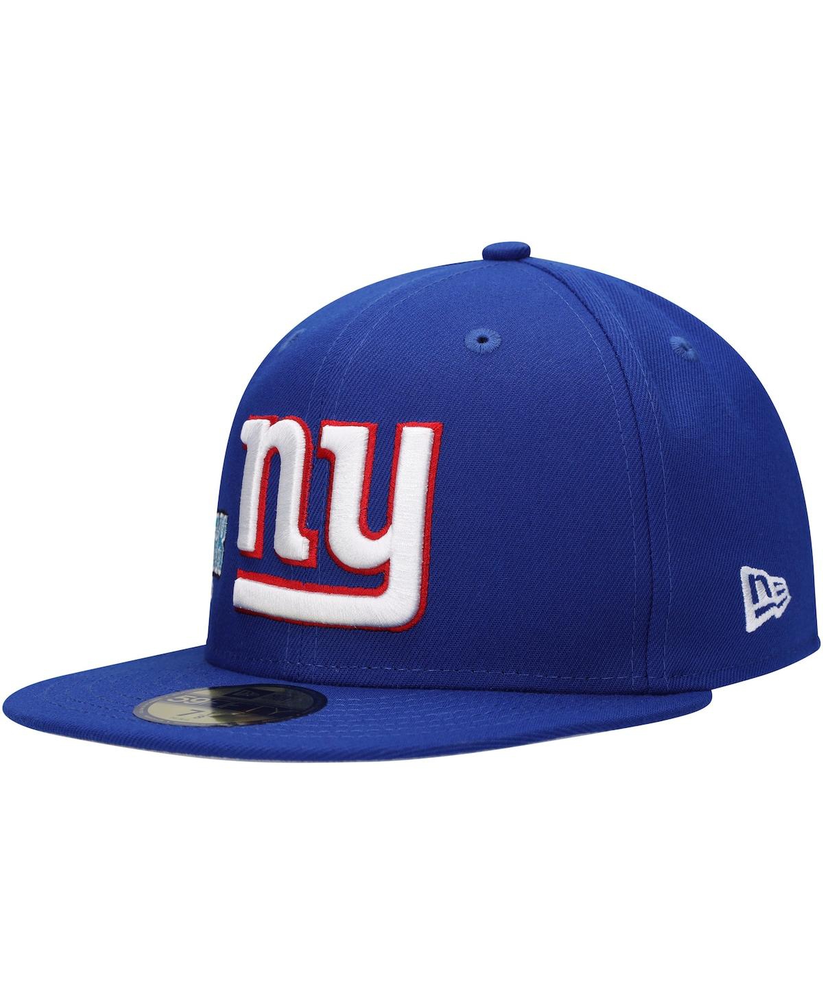 New Era Men's  Royal New York Giants State View 59fifty Fitted Hat In Royal
