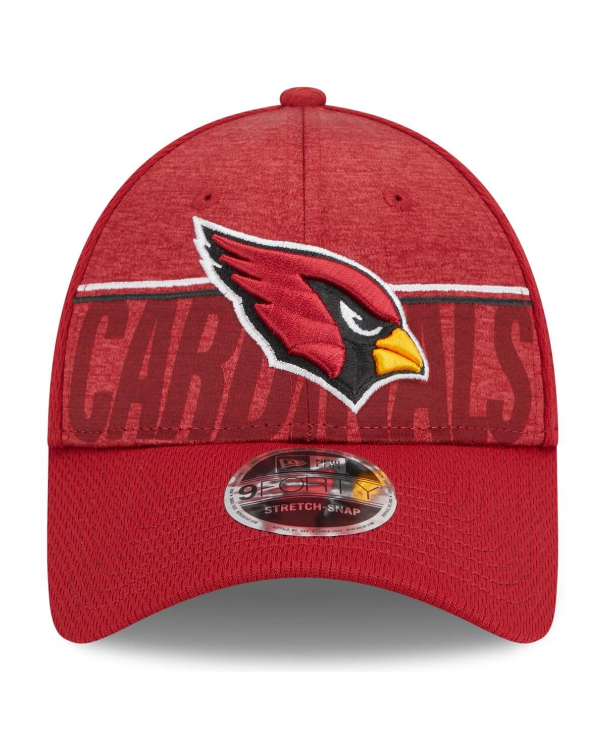 New Era Men's  Cardinal Arizona Cardinals 2023 Nfl Training Camp 9forty Adjustable Hat In Cardinal
