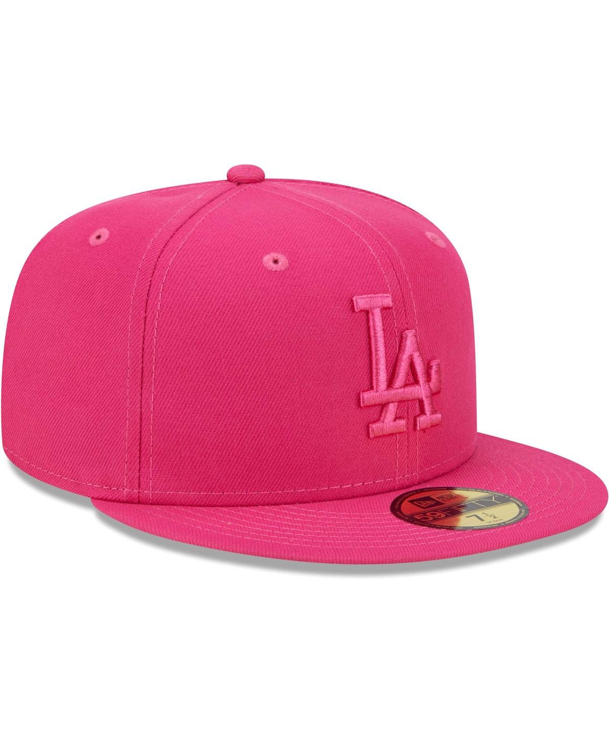 Los Angeles Dodgers New Era Color Pack 59FIFTY Fitted Hat - Pink