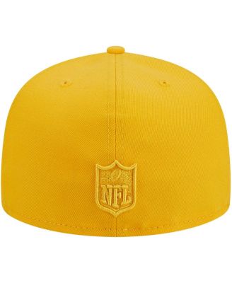 Men's Gold Las Vegas Raiders Color Pack 59FIFTY Fitted Hat