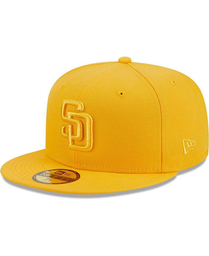 New Era Men's Gold San Diego Padres Color Pack 59FIFTY Fitted Hat Macy's