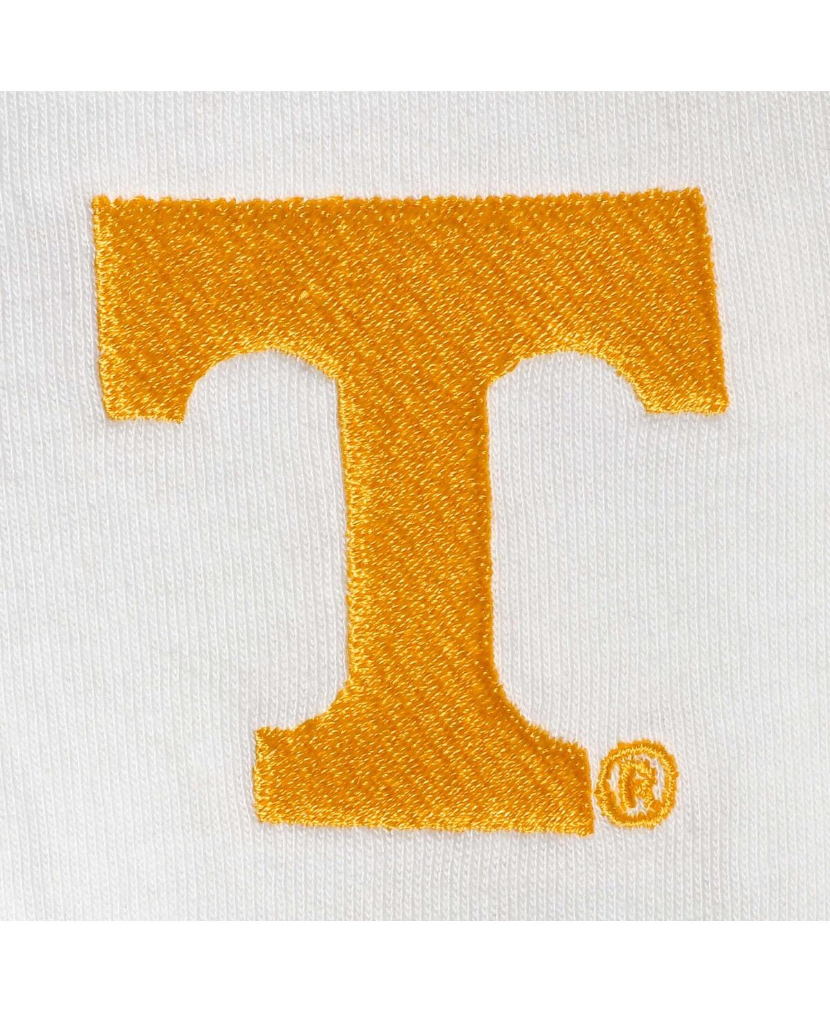 Little King Apparel Infant Boys And Girls White Tennessee Volunteers Polo Bodysuit In White