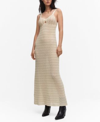 chinese dress ladies Theophania Maxi Dress - Mango main image 1