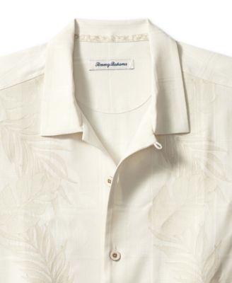 Tommy Bahama Men's Del Palms Silk Short-Sleeve Button-Up Shirt - Macy's