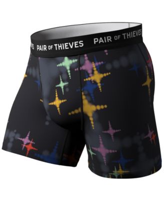 Pair of Thieves - Men's SuperFit 4-Way Stretch Moisture-Wicking Printed Boxer Briefs