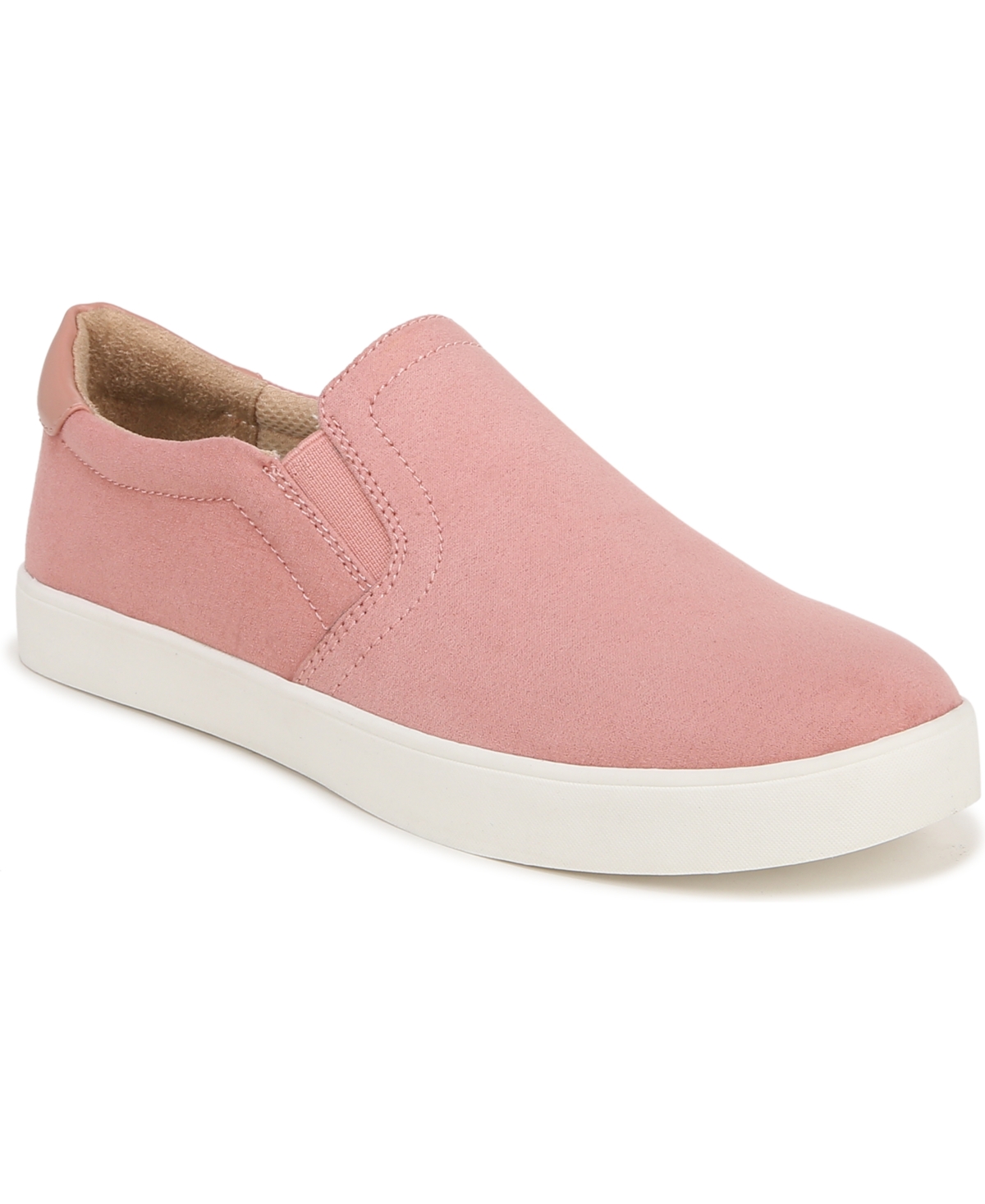 Shop Dr. Scholl's Women's Madison Slip-on Sneakers In Rose Pink Microfiber