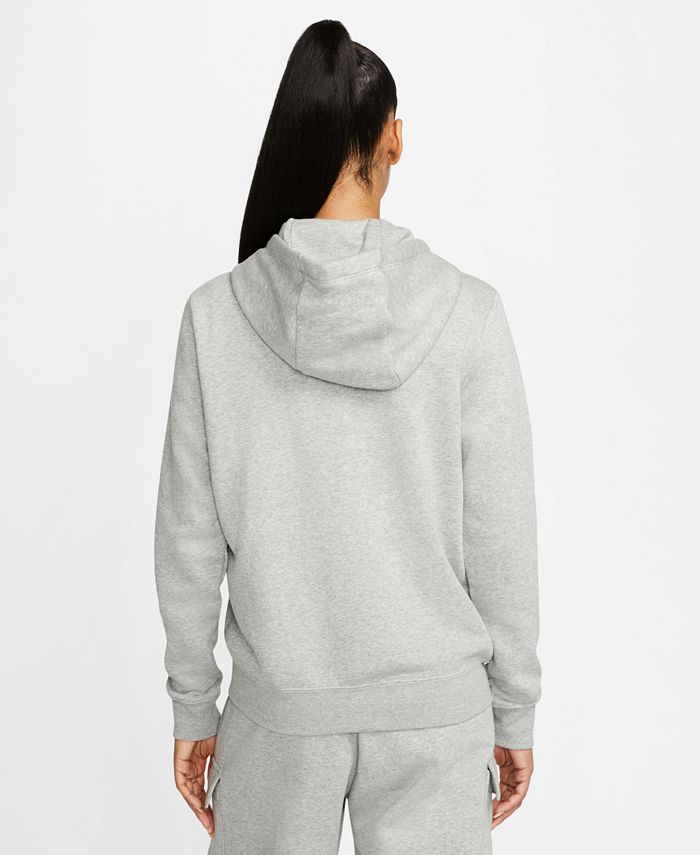 Nike Women's Sportswear Club Fleece Full-Zip Hoodie - Macy's