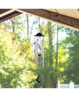 34" Long Chandelier Silhouette-Sun Wind Chime