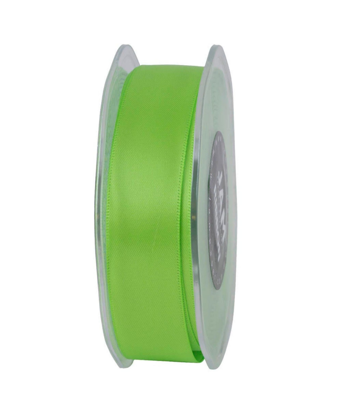 Shop Jam Paper Double Faced Satin Ribbon In Lime Green