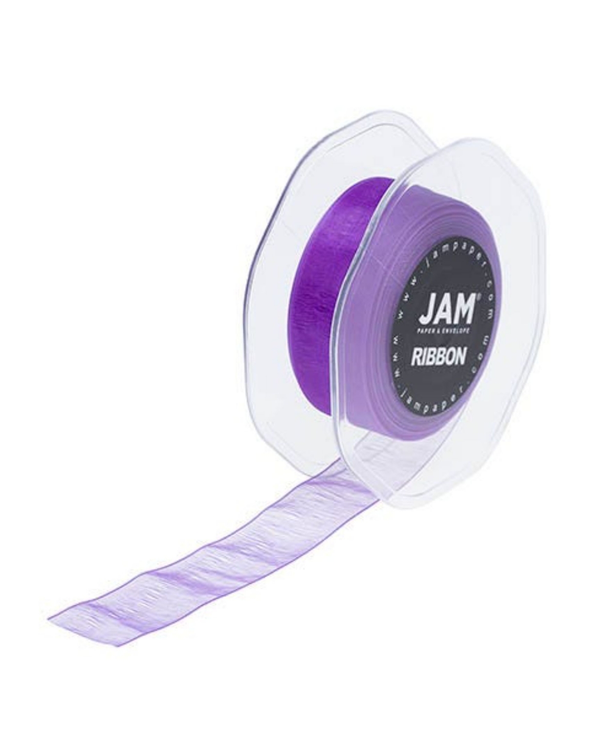 Jam Paper Sheer Ribbon In Purple