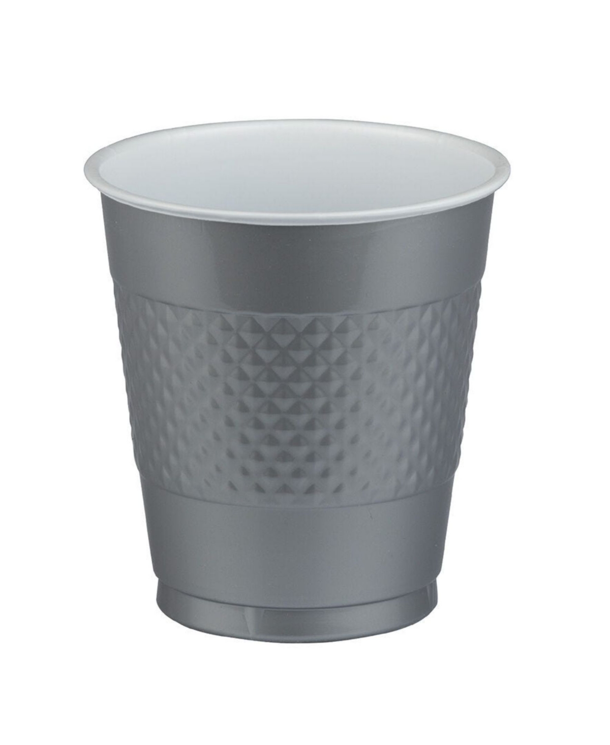 Shop Jam Paper Plastic Party Cups In Silver