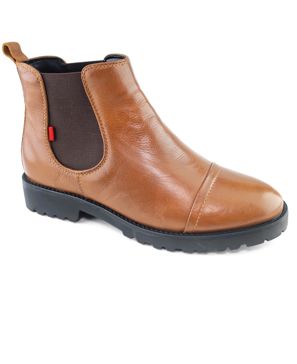 Marc Joseph New York Women's Tremont Street Leather Boots In Cognac Napa Soft