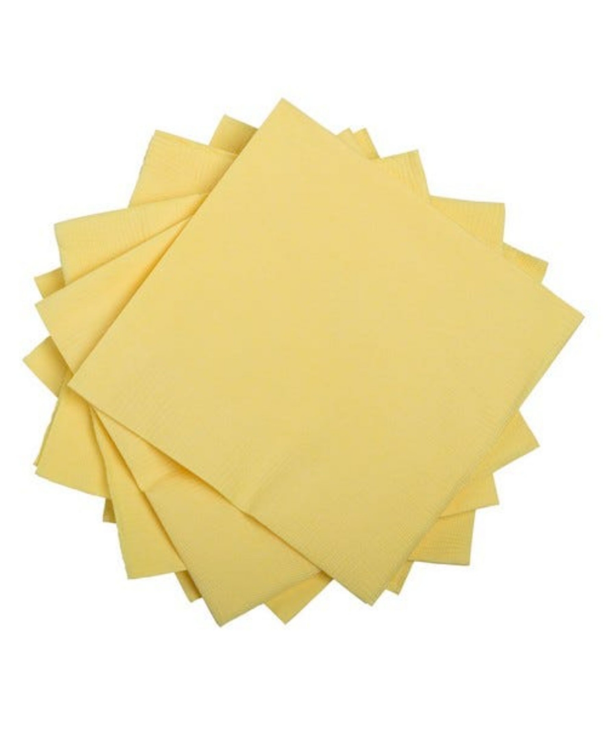 Jam Paper Small Beverage Napkins In Light Yellow