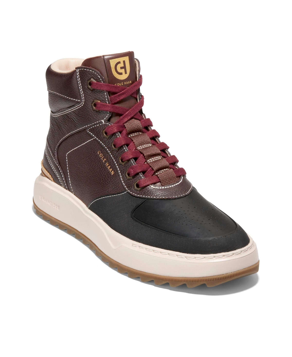 Cole Haan GrandPro Crossover Boot in Ch Madeira Black Ch Oat Smart Closet