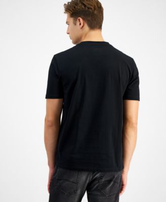 T-shirt Uomo HUGO Con Logo Dalsar Back Fade: Nera, Scollo Rotondo E Maniche Corte. Vestibilità Comoda Per Un Look Casual E Di Tendenza. - 2