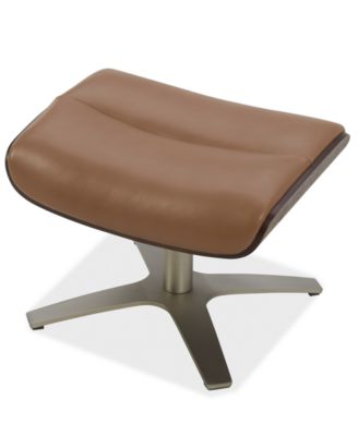 Janer Leather Swivel Chair Collection, Created for Macy's