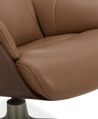 Janer Leather Swivel Chair