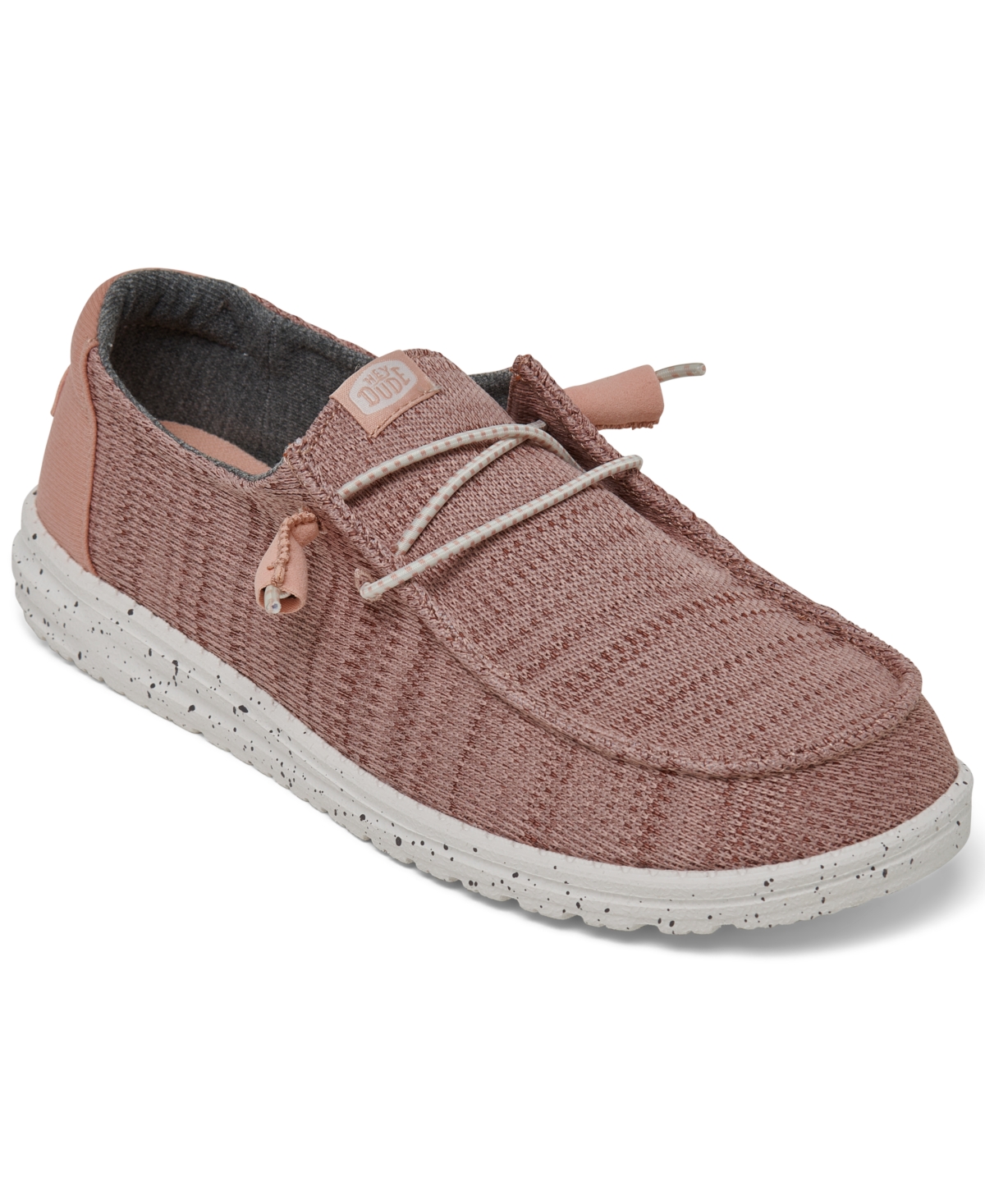 Women's Wendy Sport Mesh Casual Moccasin Sneakers from Finish Line - Pink