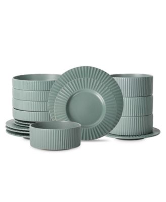 Lusso 16 Pc. Dinnerware Set, Service for 4