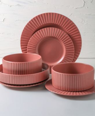 Lusso 16 Pc. Dinnerware Set, Service for 4