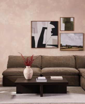 Folke 50" Oak Rectangle Coffee Table