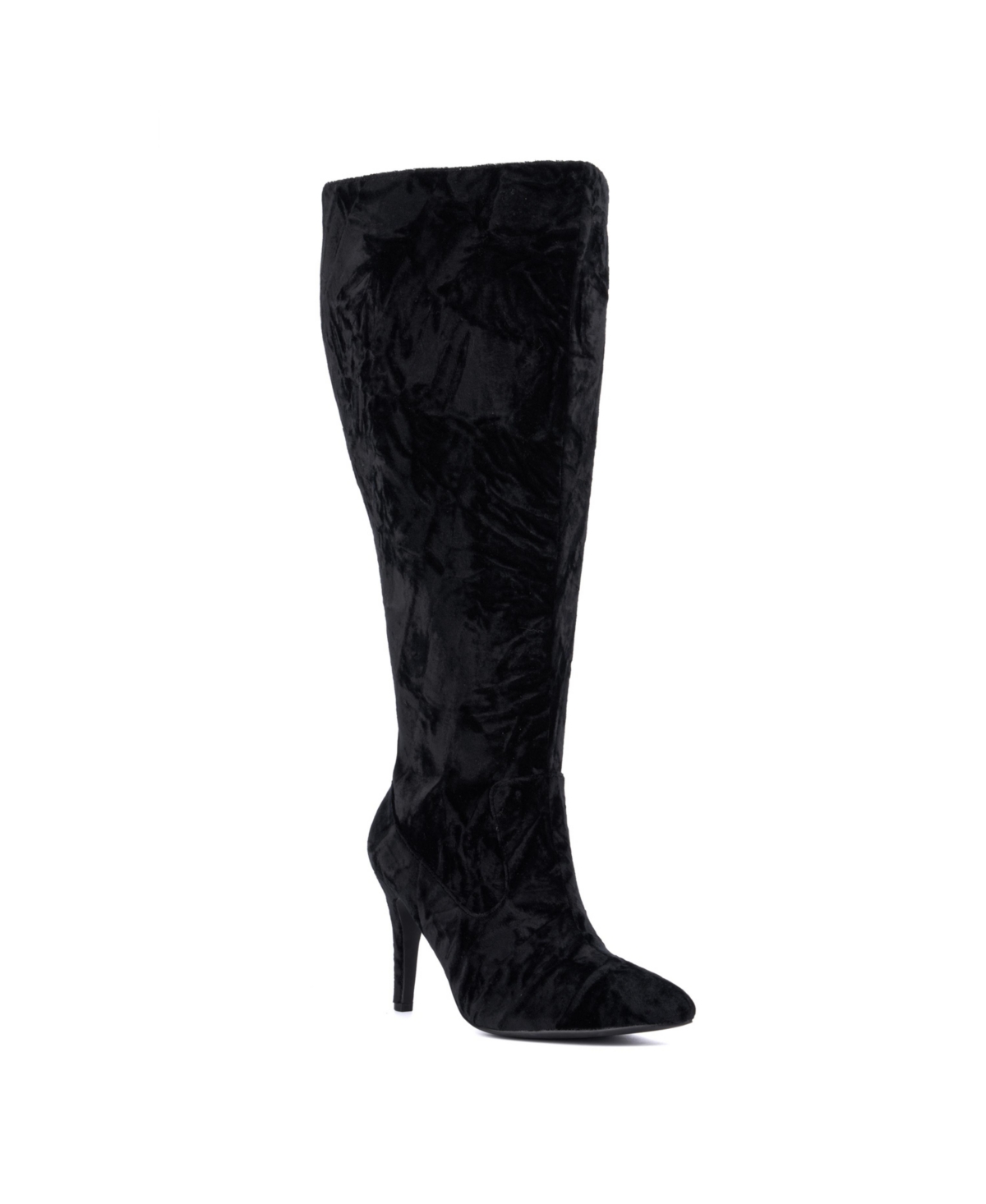 Women's Lisette Boot - Wide Width - Black velvet