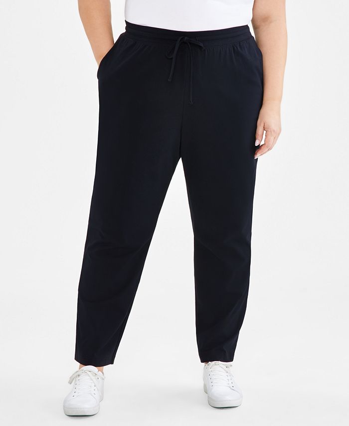 Style & Co Plus Pull-On Ponte Knit Pants, Created for Macy's