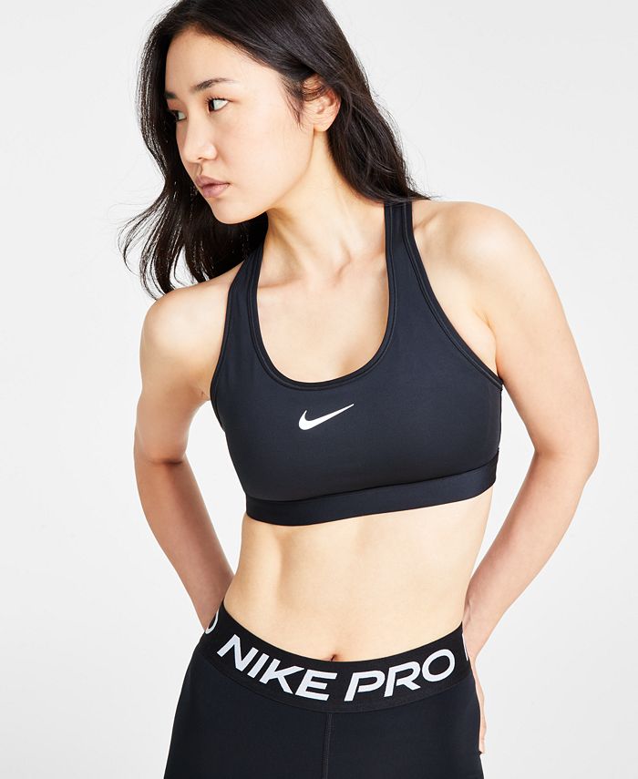 Nike Women's Swoosh Padded MediumImpact Sports Bra Macy's