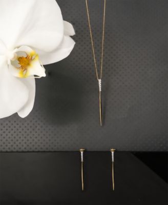Diamond Drop Earrings Necklace Collection In 14k Gold Created For Macys