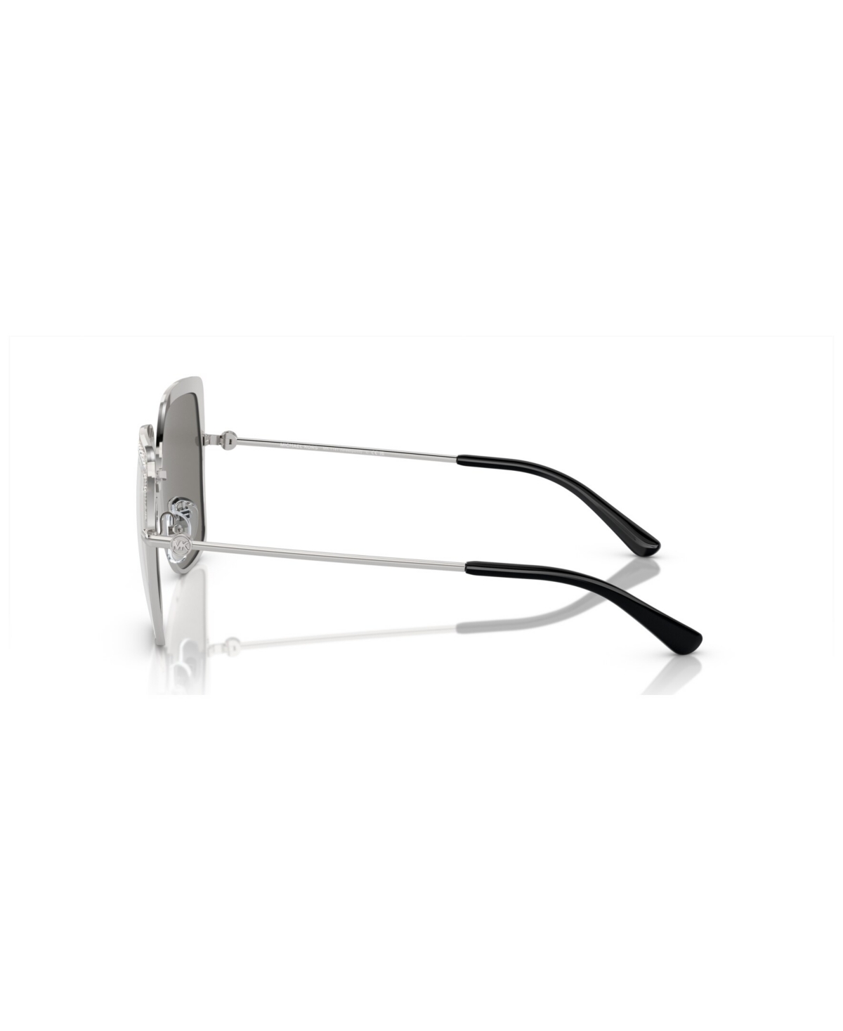 Shop Michael Kors Women's Greenpoint Sunglasses, Mirror Mk1141 In Silver