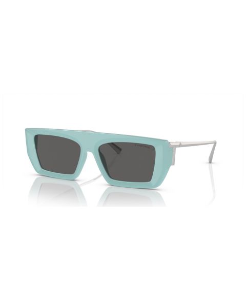 Женские солнцезащитные очки Tiffany & Co. Sunglasses, Gradient TF4214U, цвет: Синий